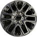 20" SEQUOIA 23-26 20x8, open spoke , Original OEM Wheel Rim - BLACK - Front View