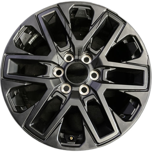 20" SEQUOIA 23-26 20x8, open spoke , Original OEM Wheel Rim - BLACK - Front View