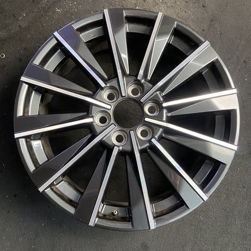 22" GX550 24-26 22x7.5 Original OEM Wheel Rim - MACHINED CHARCOAL - Additional View