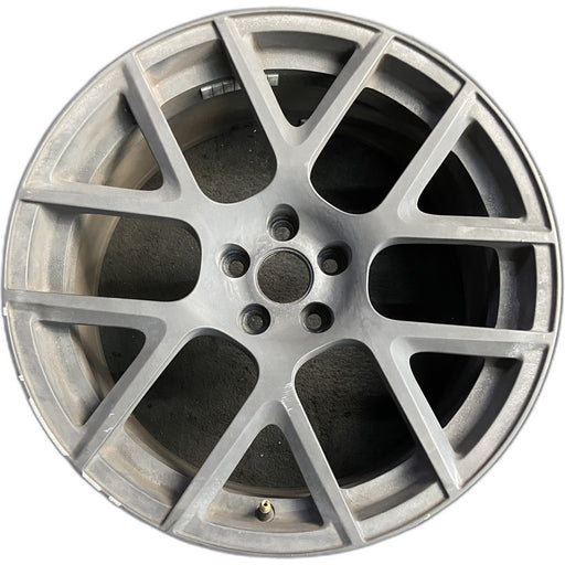 20" CHALLENGER 17-18 20x9 , 6 Y spoke, , Original OEM Wheel Rim - GREY - Front View