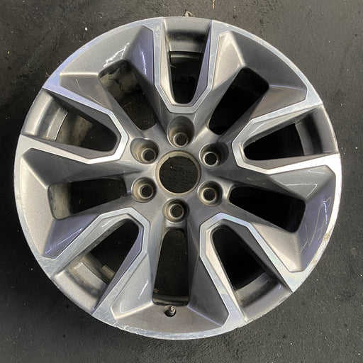 20" SIERRA 1500 PICKUP 19 , 20x9, 10 spoke, opt RD4 Original OEM Wheel Rim - - Additional View