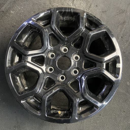 18" FORD F150 PICKUP 21 18x8.5, , , U spoke Original OEM Wheel Rim - BLACK - Additional View
