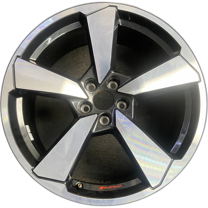 20" AUDI Q5 22-24 20x8 , 5 spoke, , single spoke Original OEM Wheel Rim - - Front View
