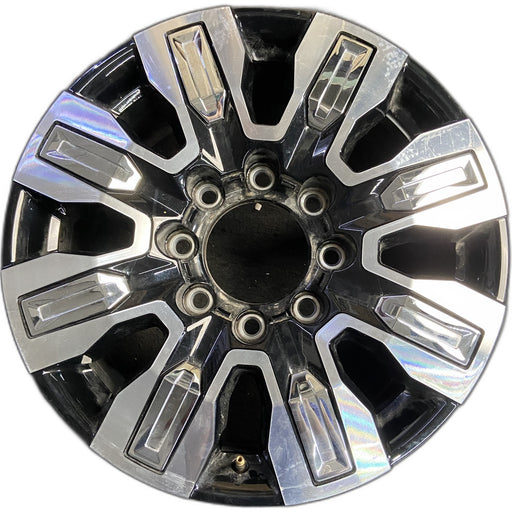 20" SIERRA 2500 PICKUP 24 20x8.5, 8 spoke, raised spoke , inserts Original OEM - Front View