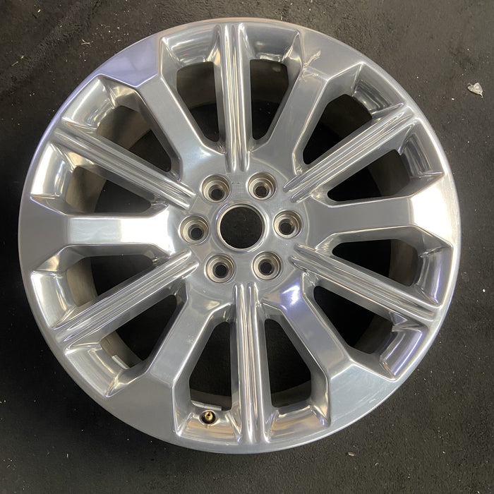 22" FORD F150 PICKUP 21-23 22x8.5 Original OEM Wheel Rim - POLISHED - Additional View