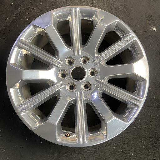22" FORD F150 PICKUP 21-23 22x8.5 Original OEM Wheel Rim - POLISHED - Additional View