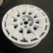 19" MUSTANG 26 19x9, 10 spoke, slotted spoke Original OEM Wheel Rim - WHITE - View 7