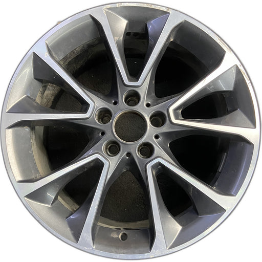 19" BMW X5 14-18 19x9 , 5 spoke, V spoke, narrow spoke Original OEM Wheel Rim - - Front View