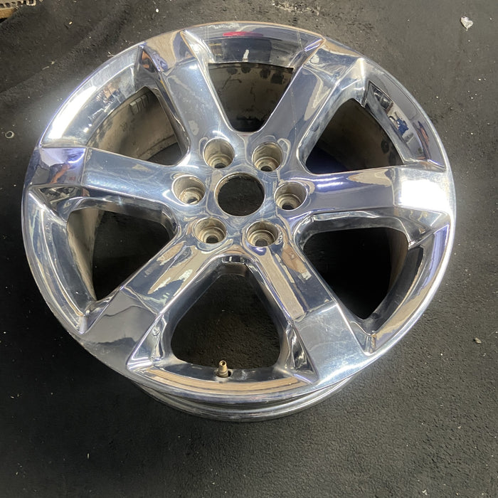 20" FORD F150 PICKUP 21-23 20x8.5, 6 spoke, Original OEM Wheel Rim - CHROME - View 7