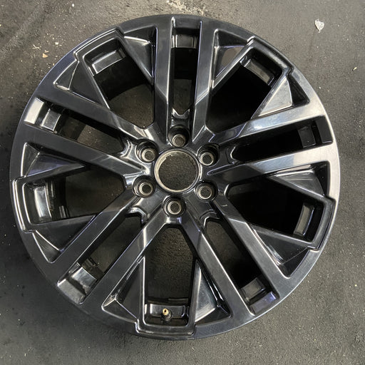 22" SIERRA 1500 PICKUP 19 , 22x9, 10 spoke, opt SGM Original OEM Wheel Rim - - Additional View