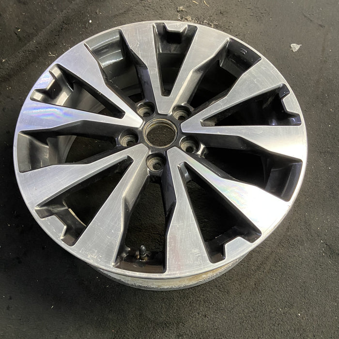 18" LEGACY 17 18x7 , inlay Original OEM Wheel Rim - MACHINED GREY - View 7