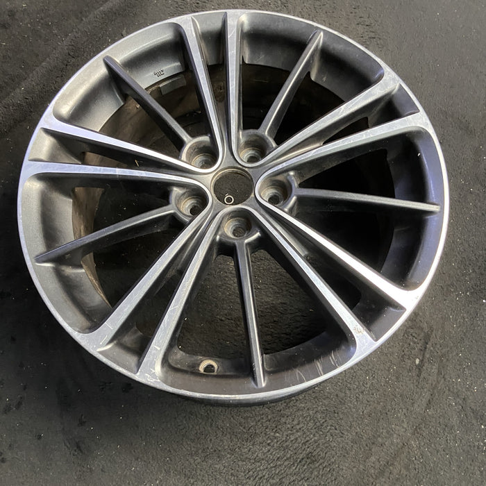 17" BR-Z 13-14 17x7, Original OEM Wheel Rim - MACHINED CHARCOAL - View 7