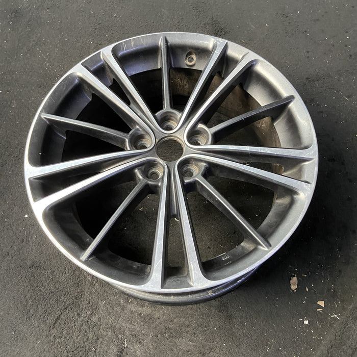 17" BR-Z 13-14 17x7, Original OEM Wheel Rim - MACHINED CHARCOAL - View 8