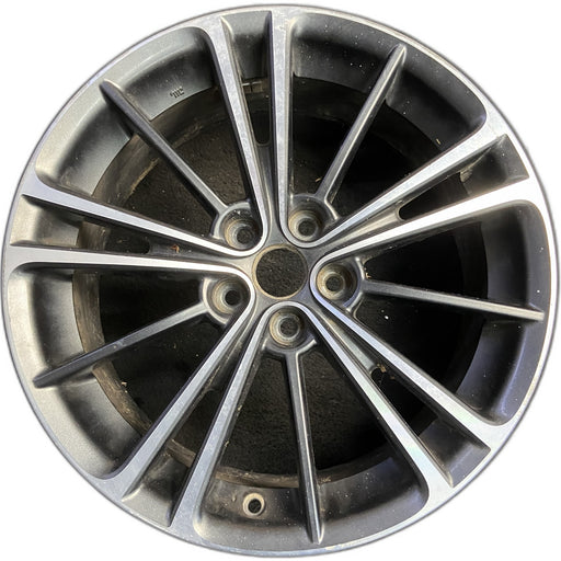 17" BR-Z 13-14 17x7, Original OEM Wheel Rim - MACHINED CHARCOAL - Front View