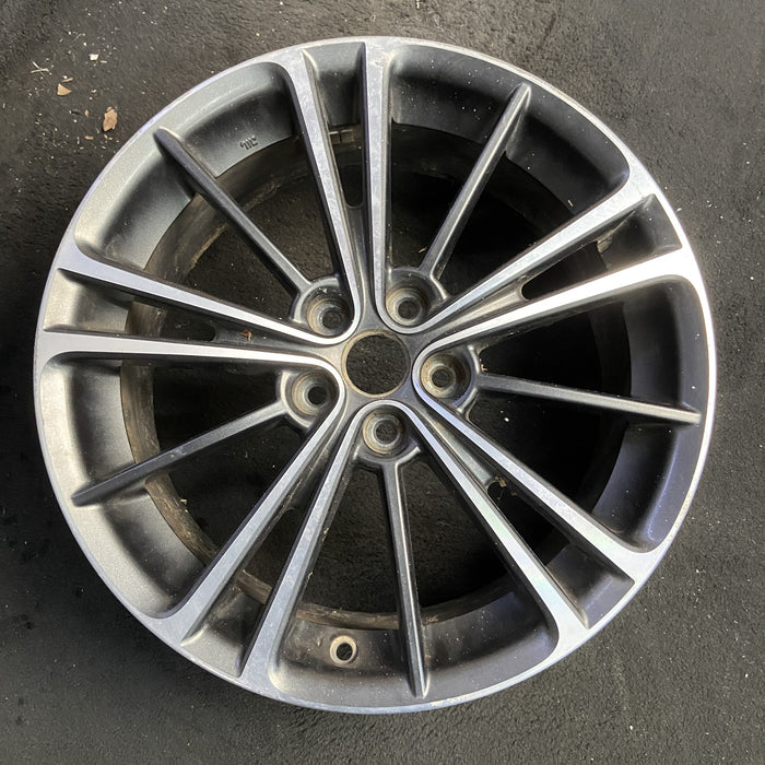 17" BR-Z 13-14 17x7, Original OEM Wheel Rim - MACHINED CHARCOAL - Additional View