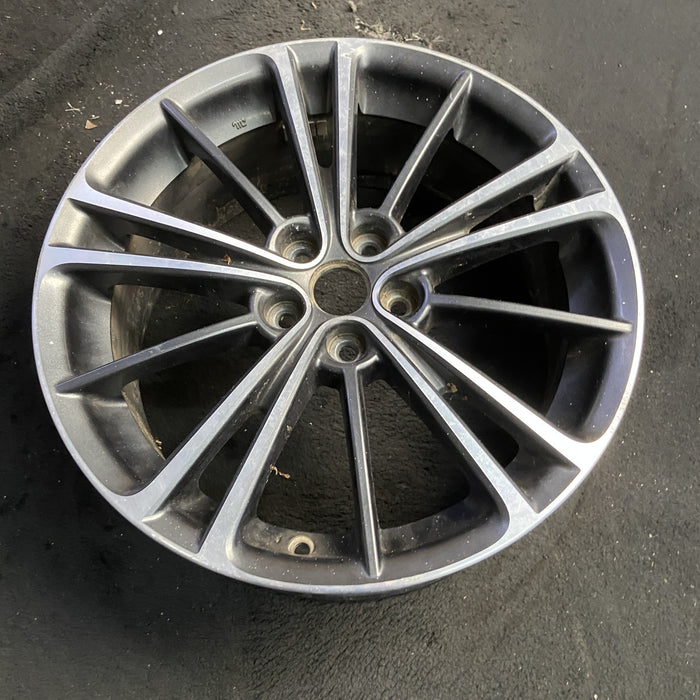 17" BR-Z 13-14 17x7, Original OEM Wheel Rim - MACHINED CHARCOAL - View 7