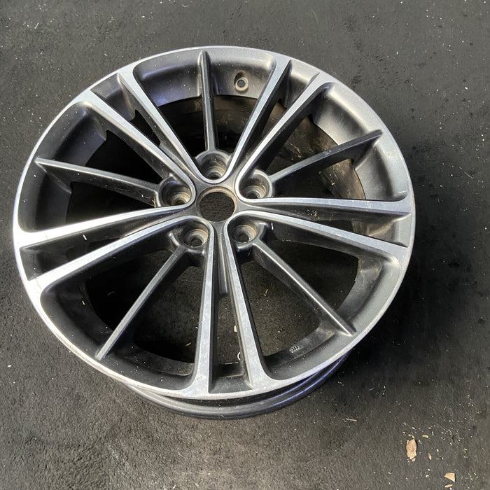 17" BR-Z 13-14 17x7, Original OEM Wheel Rim - MACHINED CHARCOAL - View 8