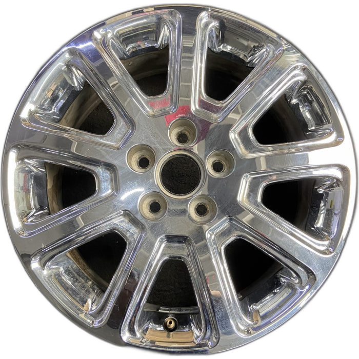 17" DTS 08 17x7, , Original OEM Wheel Rim - CHROME - Front View