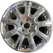 17" DTS 08 17x7, , Original OEM Wheel Rim - CHROME - Front View