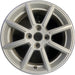 16" FIESTA 14 16x6.5, 8 spoke Original OEM Wheel Rim - SILVER - Front View