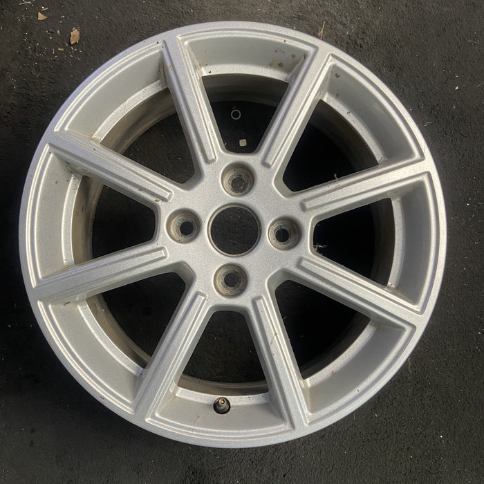 16" FIESTA 14 16x6.5, 8 spoke Original OEM Wheel Rim - SILVER - Additional View