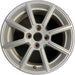 16" FIESTA 14 16x6.5, 8 spoke Original OEM Wheel Rim - SILVER - Front View