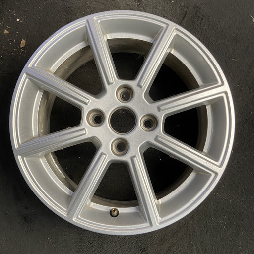 16" FIESTA 14 16x6.5, 8 spoke Original OEM Wheel Rim - SILVER - Additional View