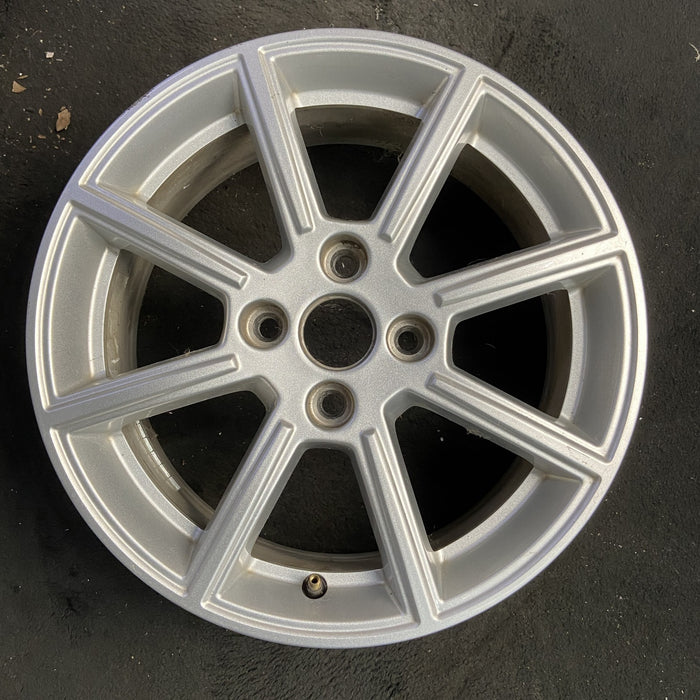 16" FIESTA 14 16x6.5, 8 spoke Original OEM Wheel Rim - SILVER - Additional View