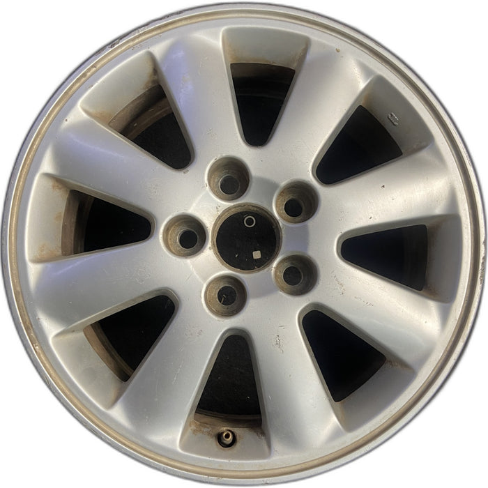 16" CAMRY 02-05 16x6.5, alloy, 8 spoke Original OEM Wheel Rim - Front View