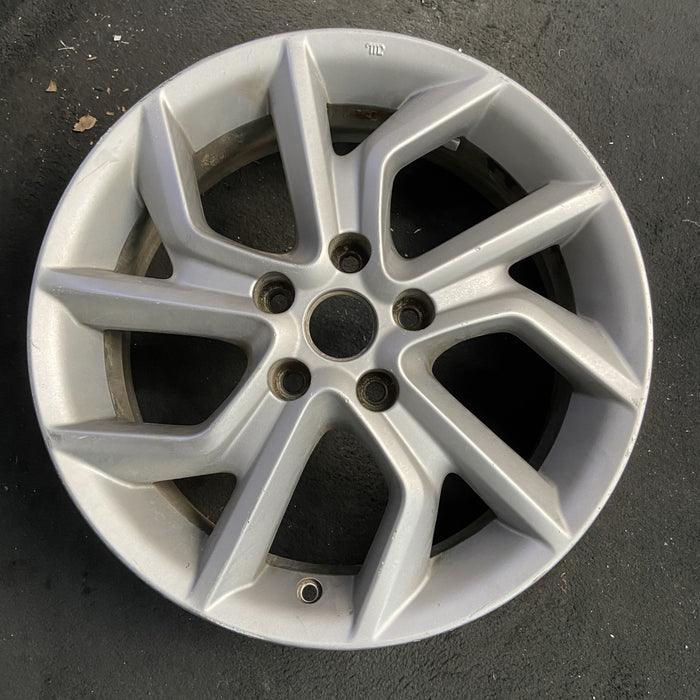 17" SENTRA 13-14 17x6.5 , 10-forked spoke Original OEM Wheel Rim - Additional View