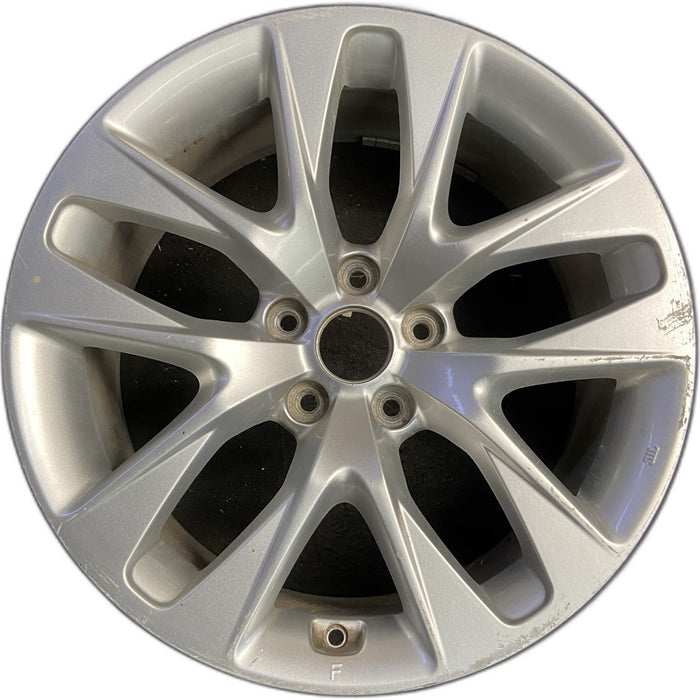 18" GENESIS 13-16 Cpe, 18x7.5 , , w/o Original OEM Wheel Rim - Front View