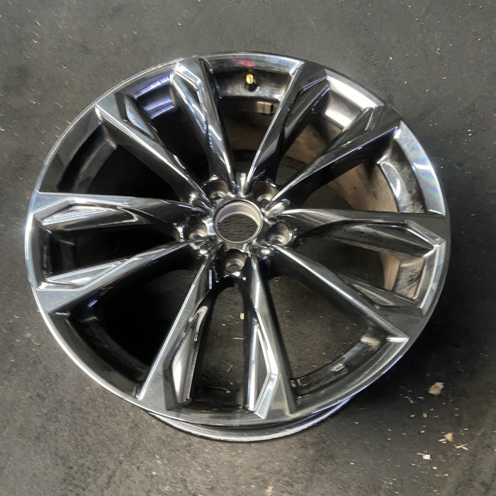 19" LEXUS IS300 24-25 19x8.5 , 5 split spoke Original OEM Wheel Rim - BLACK - View 8