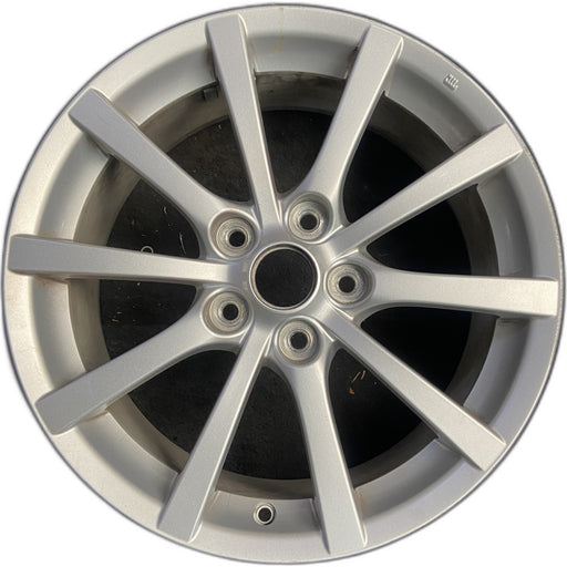 17" MAZDA MX-5 MIATA 06-08 , 17x7, 10 straight spokes Original OEM Wheel Rim - Front View