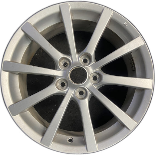 17" MAZDA MX-5 MIATA 06-08 , 17x7, 10 straight spokes Original OEM Wheel Rim - Front View