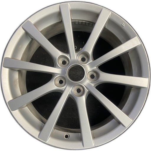 17" MAZDA MX-5 MIATA 06-08 , 17x7, 10 straight spokes Original OEM Wheel Rim - Front View