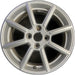 16" FIESTA 14 16x6.5, 8 spoke Original OEM Wheel Rim - SILVER - Front View