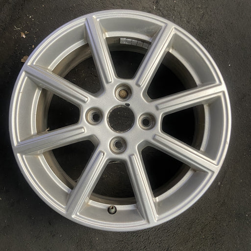 16" FIESTA 14 16x6.5, 8 spoke Original OEM Wheel Rim - SILVER - Additional View