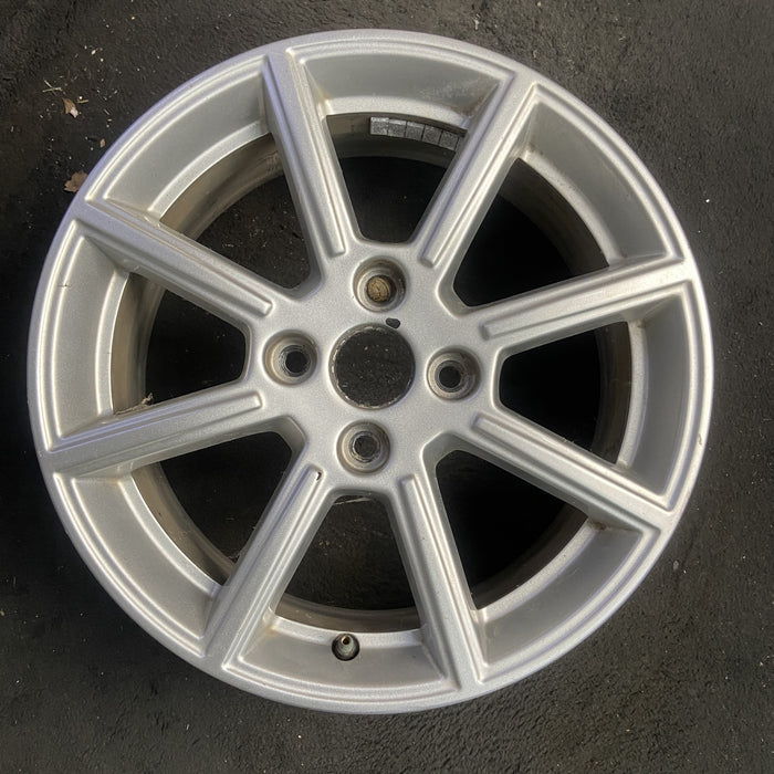 16" FIESTA 14 16x6.5, 8 spoke Original OEM Wheel Rim - SILVER - Additional View