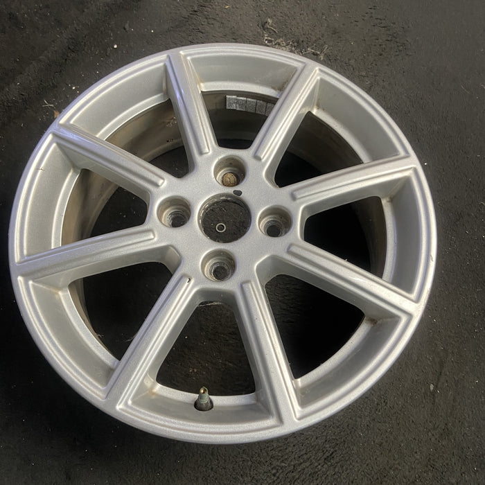 16" FIESTA 14 16x6.5, 8 spoke Original OEM Wheel Rim - SILVER - View 7