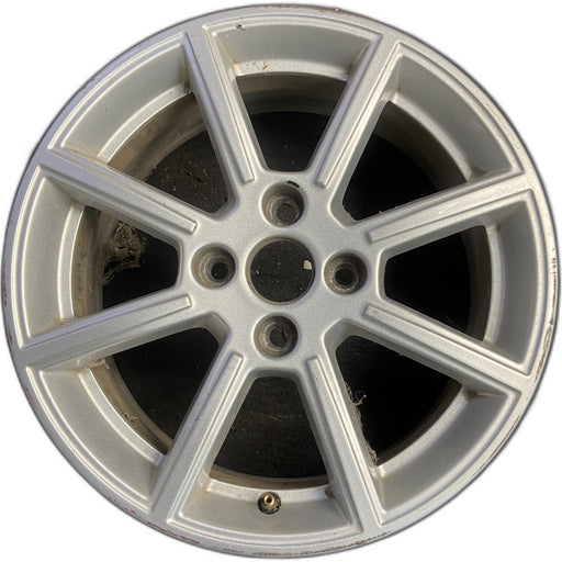 16" FIESTA 14 16x6.5, 8 spoke Original OEM Wheel Rim - SILVER - Front View