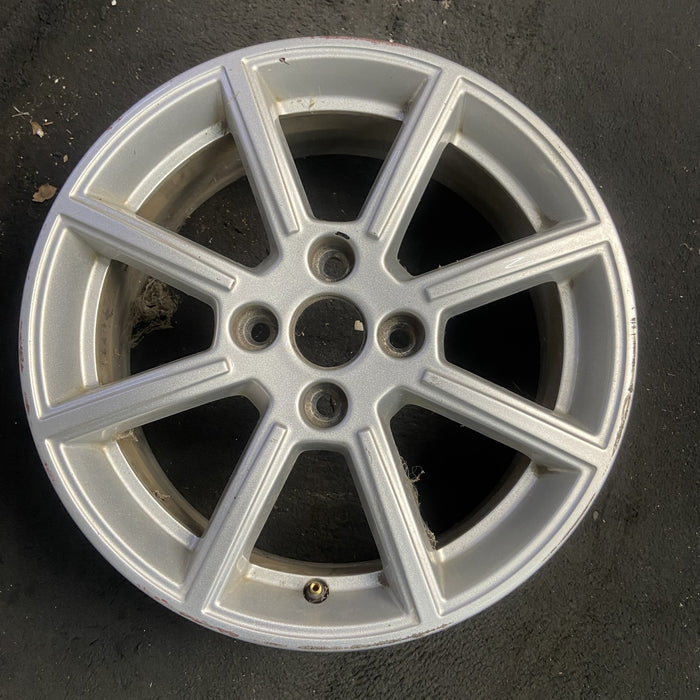 16" FIESTA 14 16x6.5, 8 spoke Original OEM Wheel Rim - SILVER - Additional View