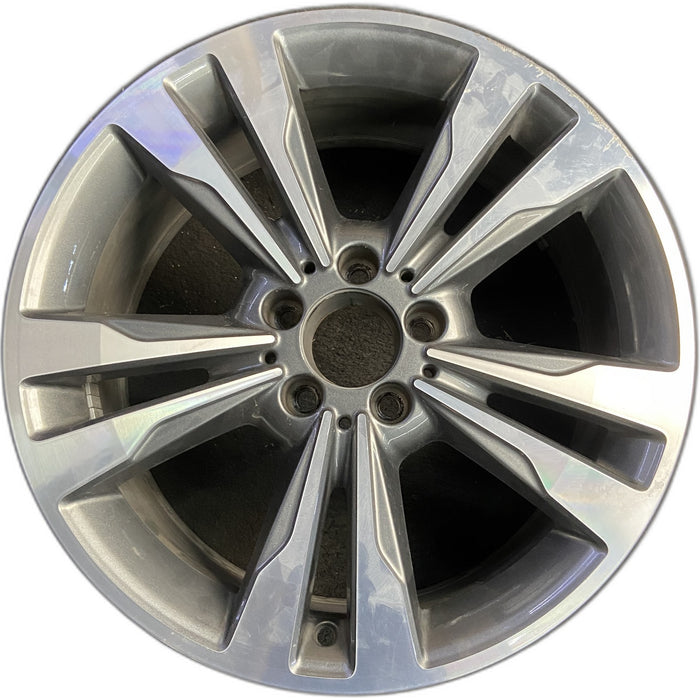 18" MERCEDES E-CLASS 16 207 Type, Conv, E350, 18x8, w/o AMG logo Original OEM - Front View