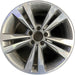 18" MERCEDES E-CLASS 16 207 Type, Conv, E350, 18x8, w/o AMG logo Original OEM - Front View