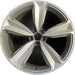 20" AUDI RS5 18 , , indented spoke design Original OEM Wheel Rim - Front View