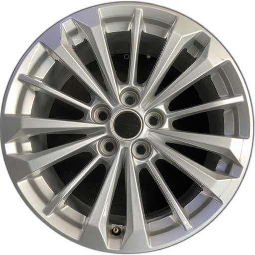 18" CT6 18 18x8, opt PJF Original OEM Wheel Rim - SILVER - Front View