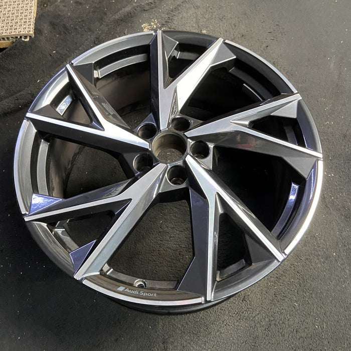 20" AUDI R8 21-23 20x8.5, , Y spoke Original OEM Wheel Rim - MACHINED CHARCOAL - View 7