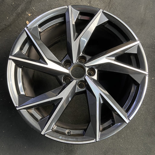 20" AUDI R8 21-23 20x11, , Y spoke Original OEM Wheel Rim - MACHINED CHARCOAL - Additional View