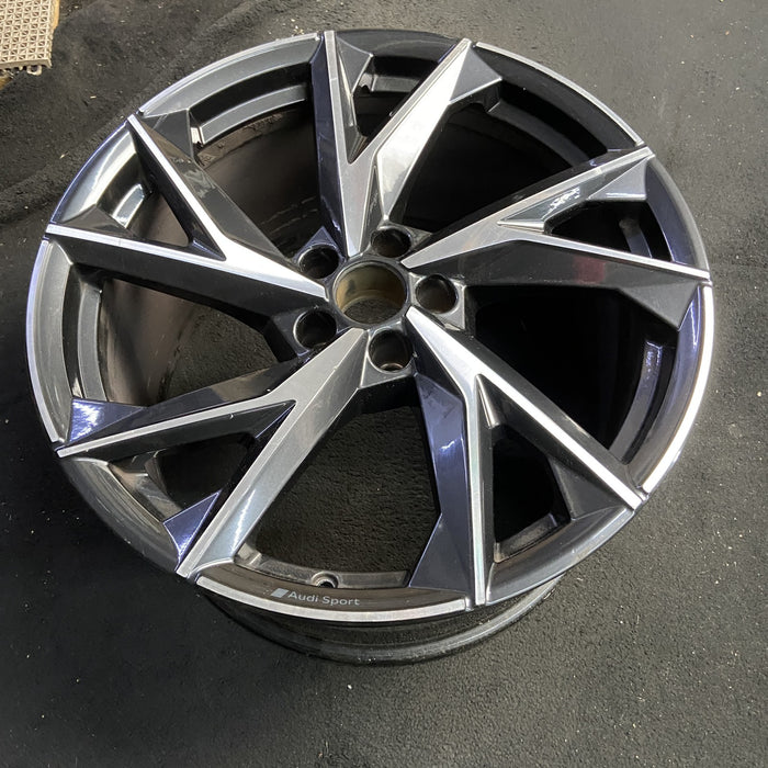 20" AUDI R8 21-23 20x11, , Y spoke Original OEM Wheel Rim - MACHINED CHARCOAL - View 7
