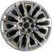 22" SIERRA 1500 PICKUP 24 22x9, open spoke , Original OEM Wheel Rim - MACHINED - Front View