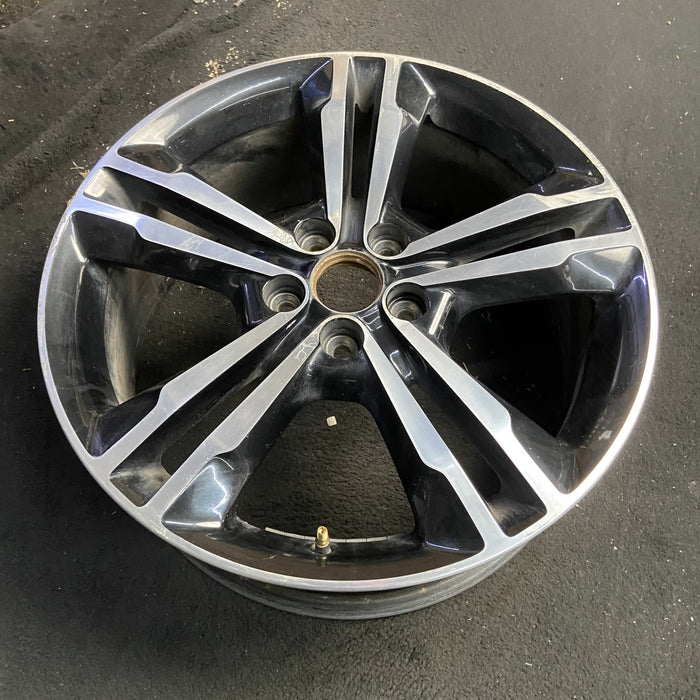 19" CHARGER 14 19x7.5 , face with pockets Original OEM Wheel Rim - POLISHED - View 7